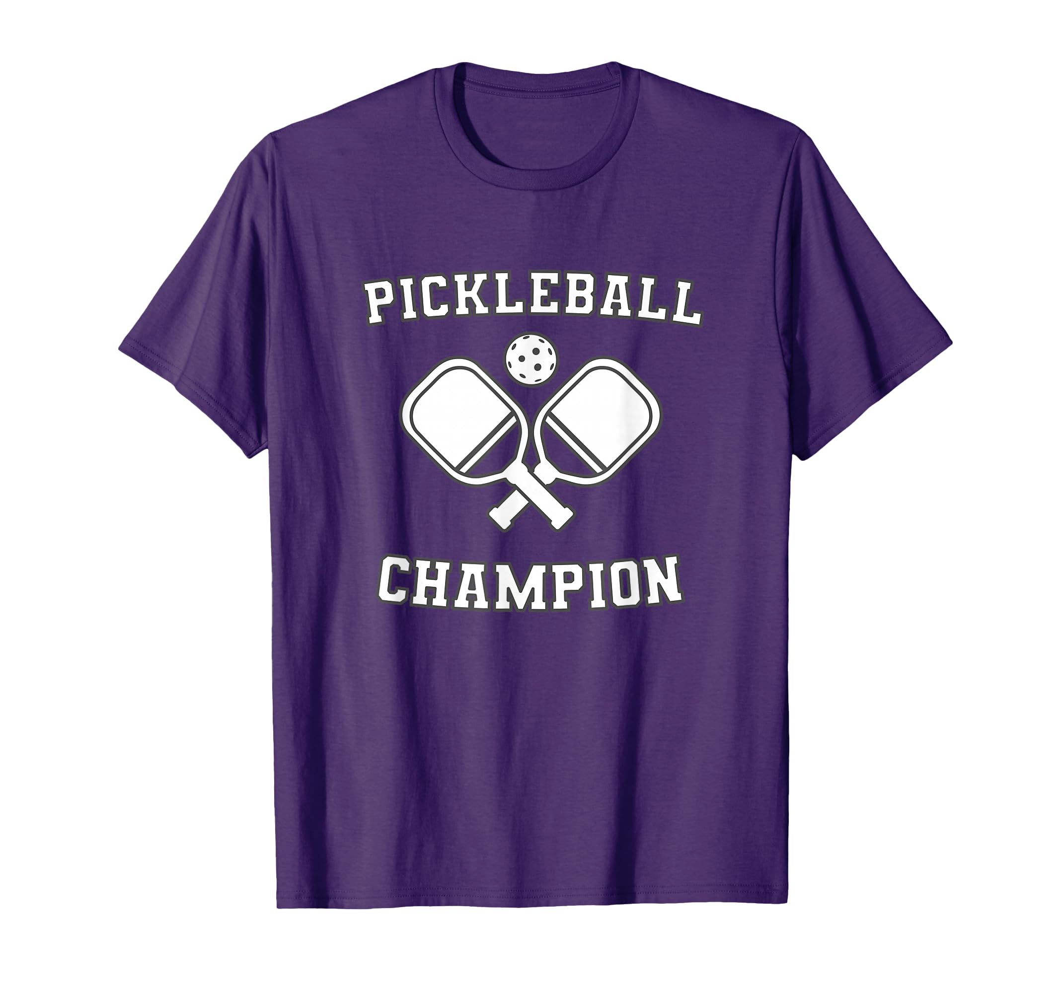 Pickleball Champion Pickleball T-Shirt - Custom Art Print for Adults - T-Shirt, Sweatshirt, Hoodie