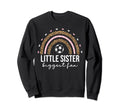 Little Sister Biggest Fan Soccer Sweatshirt - Unique Graphic for Adults - T-Shirt, Sweatshirt, Hoodie