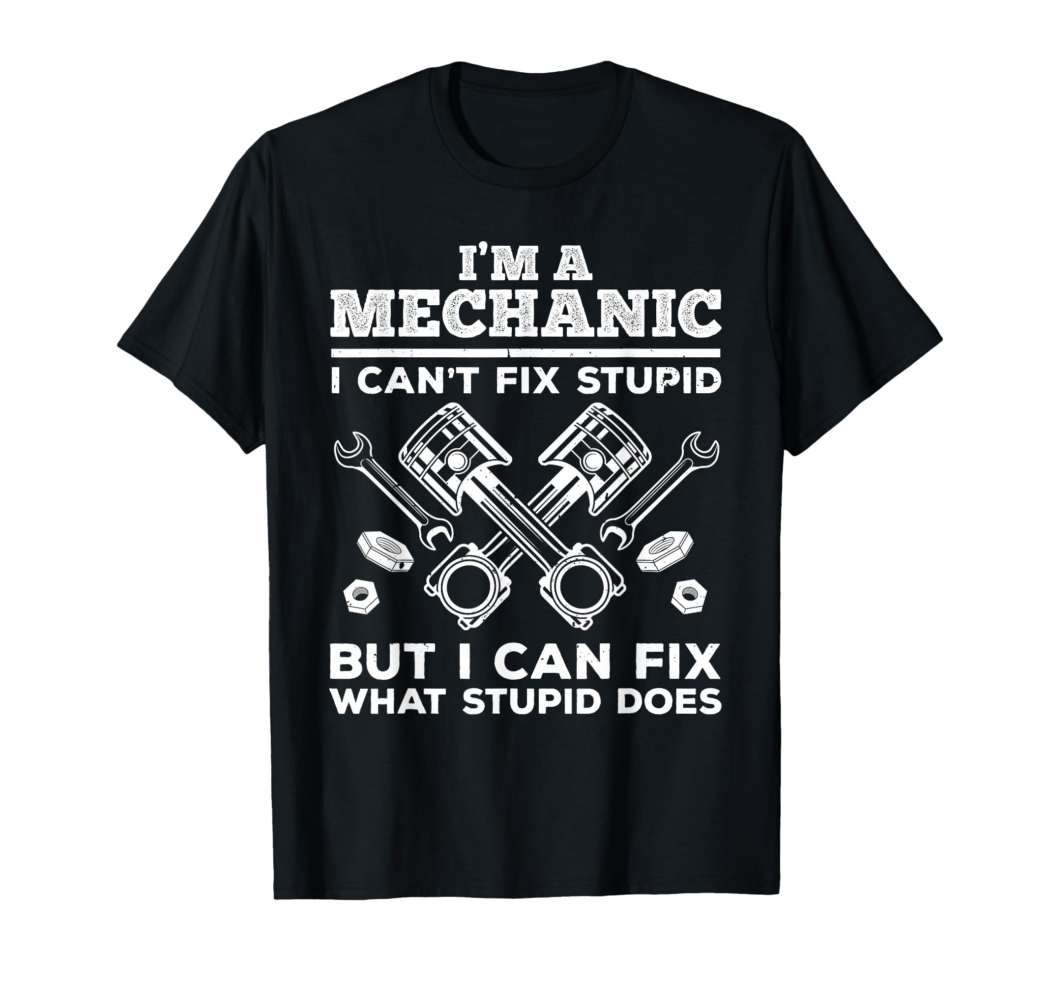 Funny Mechanic Dad Car Auto Diesel T-Shirt - Trendy Graphic Unisex - T-Shirt, Sweatshirt, Hoodie