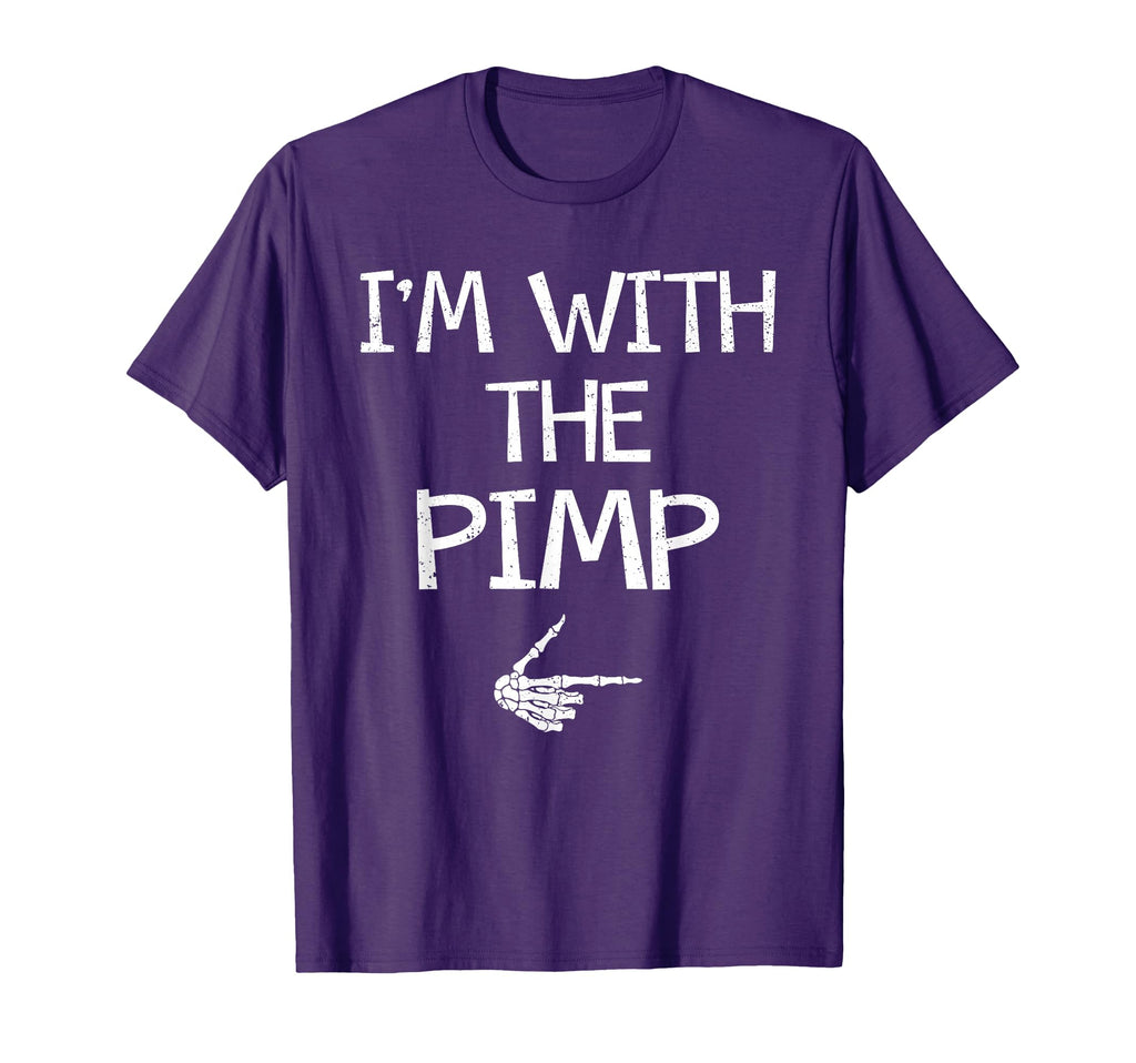 Im Pimp Easy Halloween Costume T-Shirt - Casual Everyday Wear Men Women - T-Shirt, Sweatshirt, Hoodie