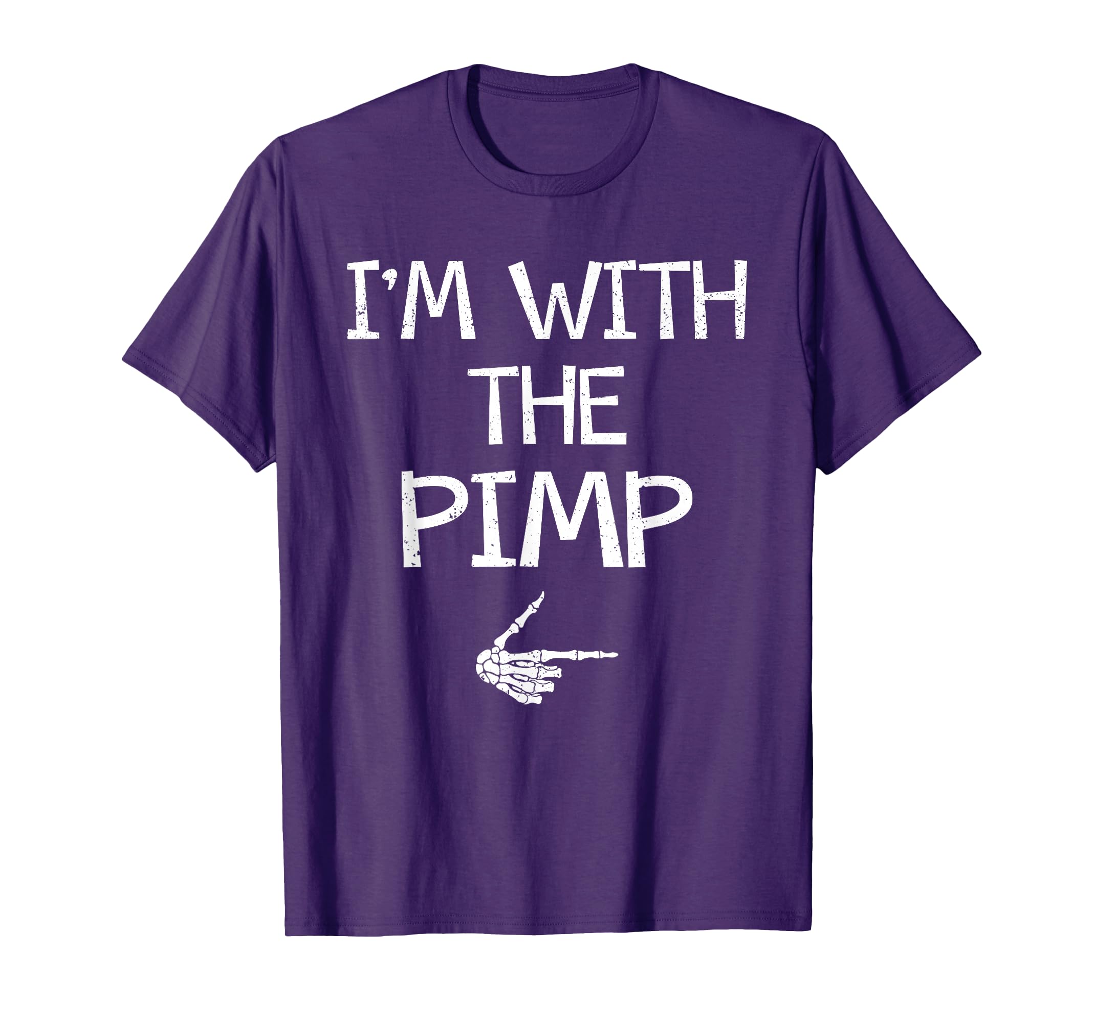 Im Pimp Easy Halloween Costume T-Shirt - Casual Everyday Wear Men Women - T-Shirt, Sweatshirt, Hoodie