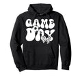 Groovy Soccer Game Day Bow Game Day Hoodie - Fun Novelty Design Unisex - T-Shirt, Sweatshirt, Hoodie