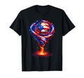 Soccer Tornado Patriotic Soccer Ball T-Shirt - Novelty Apparel Unisex - T-Shirt, Sweatshirt, Hoodie