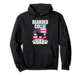 Bearded Collie Dad Dog Lover American Us Hoodie - Unique Graphic Men Women - T-Shirt, Sweatshirt, Hoodie