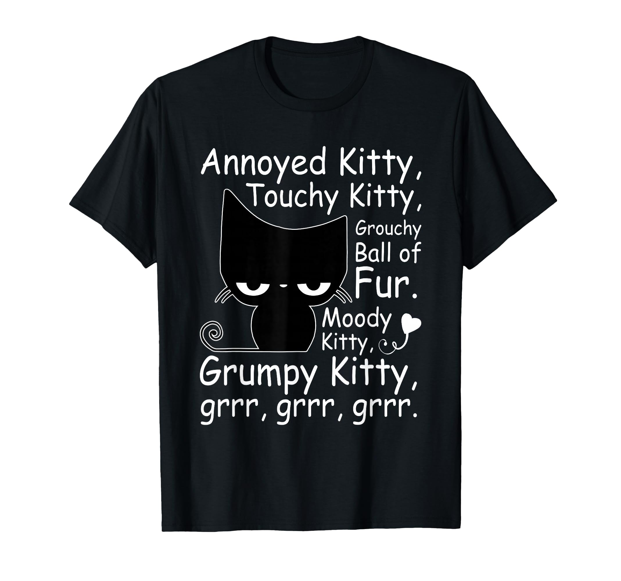 Angry Cat Kitten Lover Funny Attitude T-Shirt - Streetwear Style Men Women - T-Shirt, Sweatshirt, Hoodie