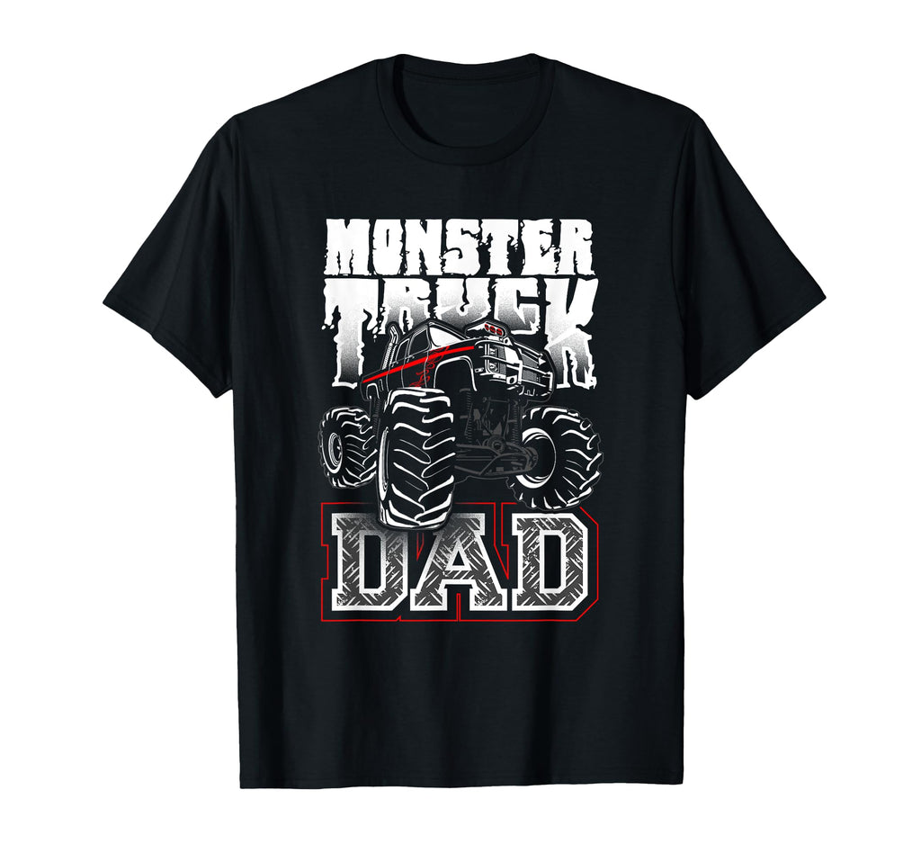 Monster Truck Dad T-Shirt - Unique Graphic for Adults - T-Shirt, Sweatshirt, Hoodie