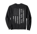 Best Papa Ever American Flag Sweatshirt - Aesthetic Graphic Unisex - T-Shirt, Sweatshirt, Hoodie