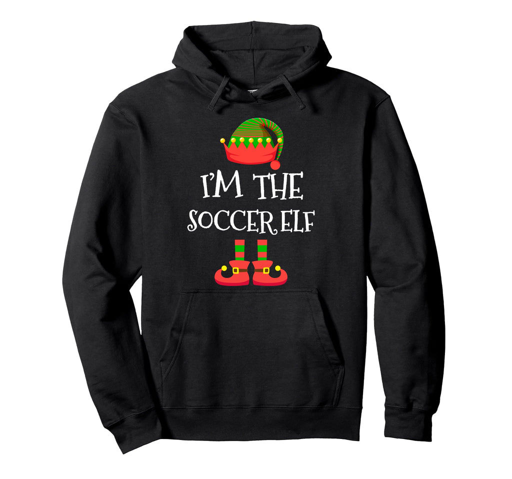 Im Soccer Elf Holiday Elf Squad Elves Hoodie - Unique Graphic Unisex - T-Shirt, Sweatshirt, Hoodie