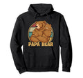 Son Bear Dad Papa Bear Fathers Day Hoodie - Novelty Apparel Men Women - T-Shirt, Sweatshirt, Hoodie