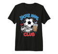 Soccer Moms Club Iced Coffee Cleats T-Shirt - Custom Art Print for Adults - T-Shirt, Sweatshirt, Hoodie