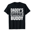 Daddys Garage Buddy Dad Car Mechanics T-Shirt - Trendy Graphic for Adults - T-Shirt, Sweatshirt, Hoodie