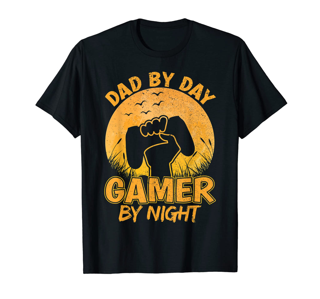 Mens Dad Day Gamer Night Funny Gaming T-Shirt - Novelty Apparel for Adults - T-Shirt, Sweatshirt, Hoodie