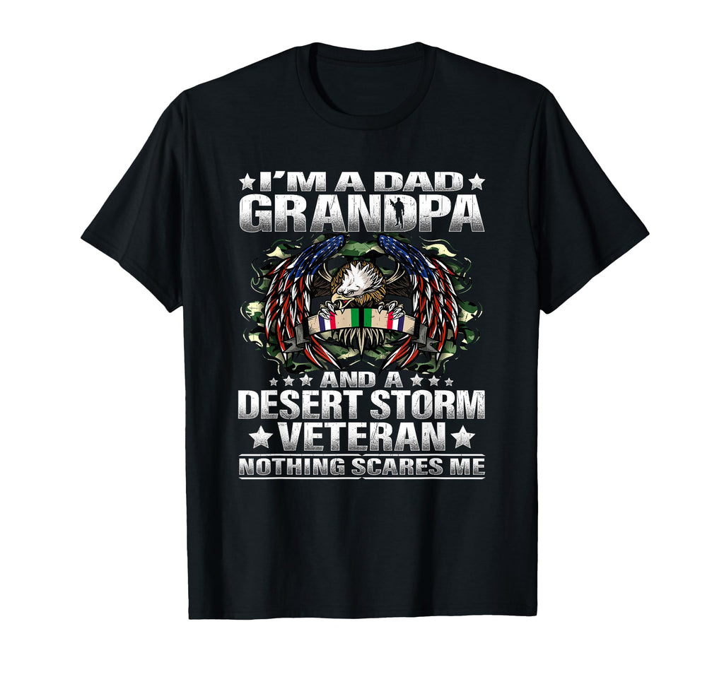 Im Dad Grandpa And Desert Storm T-Shirt - Aesthetic Graphic Men Women - T-Shirt, Sweatshirt, Hoodie
