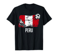 Peru Flag Peruvian Soccer Flag Peruvian T-Shirt - Unique Graphic Unisex - T-Shirt, Sweatshirt, Hoodie