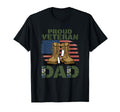 Proud Veteran Dad American Flag Boots T-Shirt - Streetwear Style Men Women - T-Shirt, Sweatshirt, Hoodie