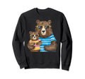 Papa Bear Father And Son Fathers Day Sweatshirt - Unique Graphic Men Women - T-Shirt, Sweatshirt, Hoodie