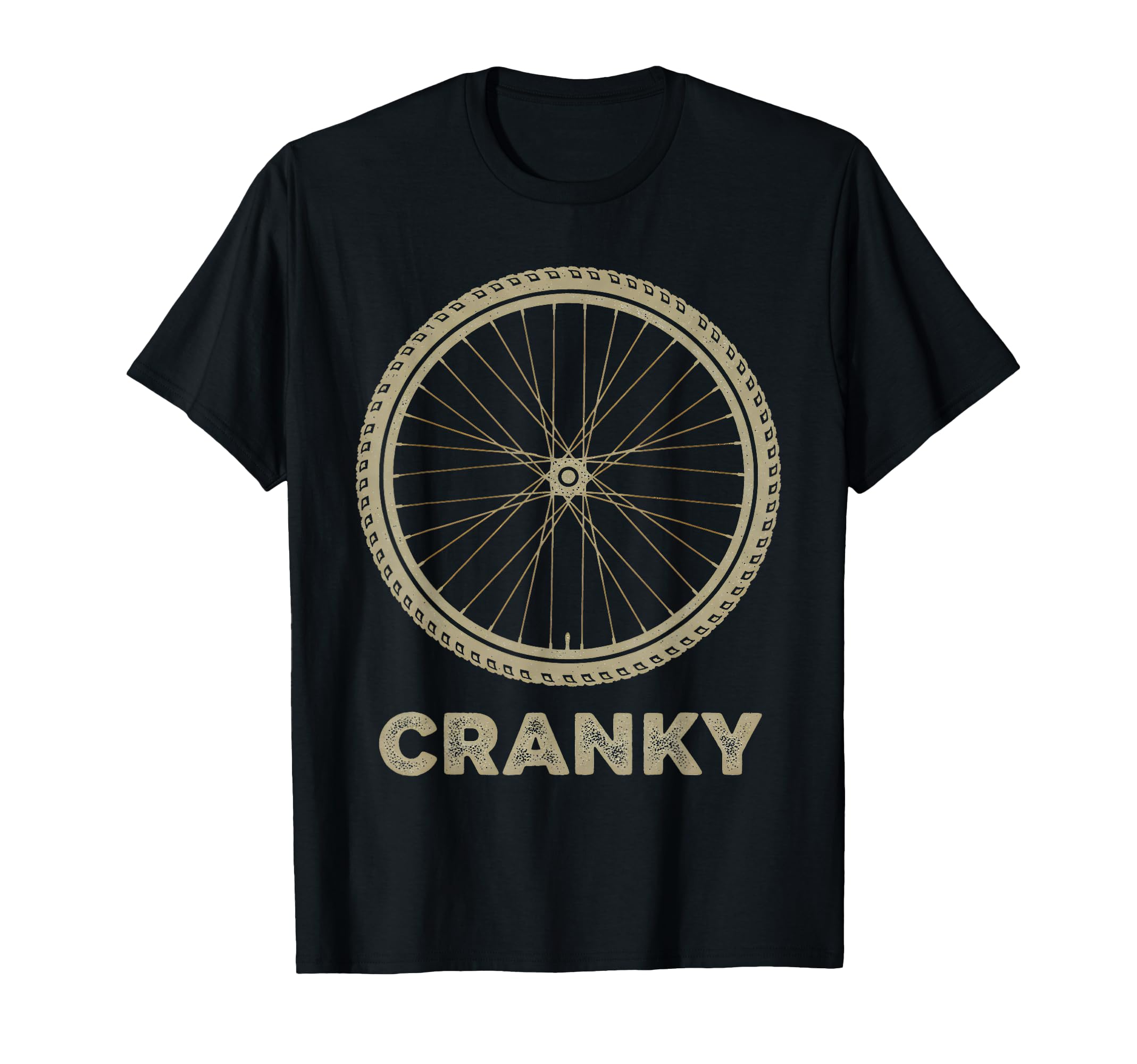 Cranky Bike Cycling Cyclist Bicycle T-Shirt - Custom Art Print for Adults - T-Shirt, Sweatshirt, Hoodie