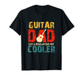 Guitar Fathers Day Dad Gift Musician T-Shirt - Minimalist Print Men Women - T-Shirt, Sweatshirt, Hoodie