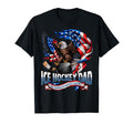 American Flag Patriotic Usa Ice Hockey T-Shirt - Streetwear Style Unisex - T-Shirt, Sweatshirt, Hoodie