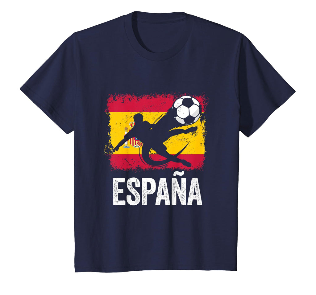 Spain Espana Soccer Football Fan Jersey T-Shirt - Unique Graphic Men Women - T-Shirt, Sweatshirt, Hoodie