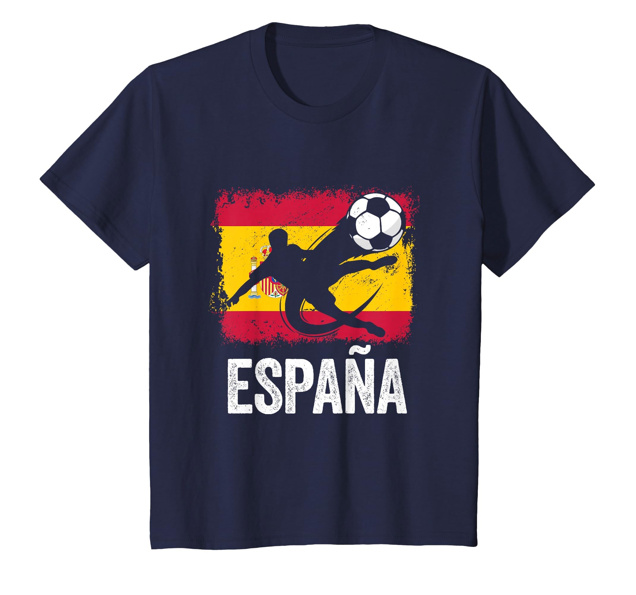 Spain Espana Soccer Football Fan Jersey T-Shirt - Unique Graphic Men Women - T-Shirt, Sweatshirt, Hoodie