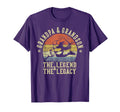 Grandpa And Grandson Legend And Legacy T-Shirt - Aesthetic Graphic Unisex - T-Shirt, Sweatshirt, Hoodie