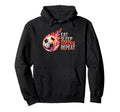 Eat Sleep Soccer Repet Goalie Player Fan Hoodie - Novelty Apparel Unisex - T-Shirt, Sweatshirt, Hoodie