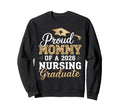 Proud Mommy Class 2026 Nursing Sweatshirt - Minimalist Print Men Women - T-Shirt, Sweatshirt, Hoodie