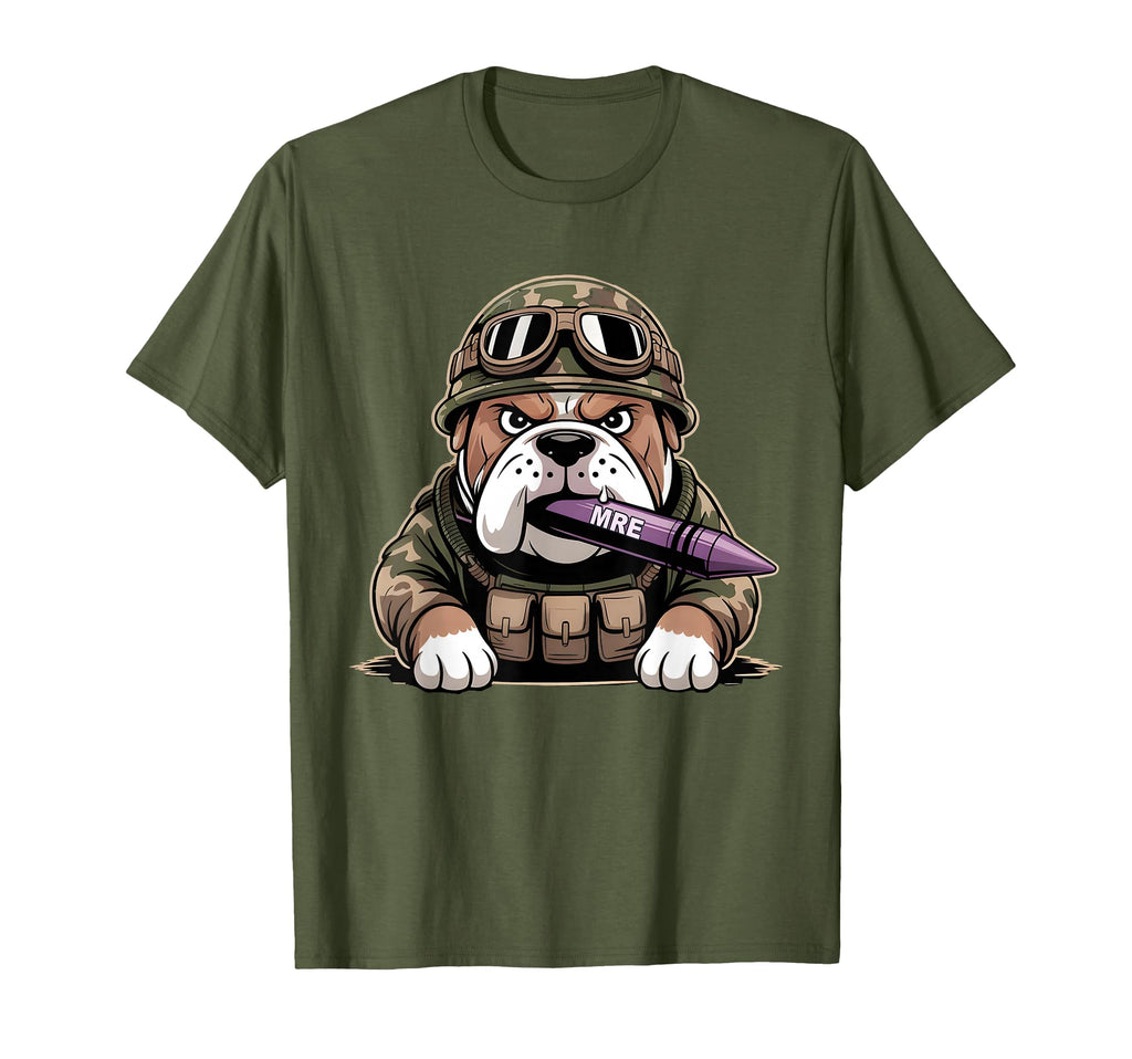 I Eat Crayons Soldier Mre Eater Grunt T-Shirt - Fun Novelty Design Unisex - T-Shirt, Sweatshirt, Hoodie
