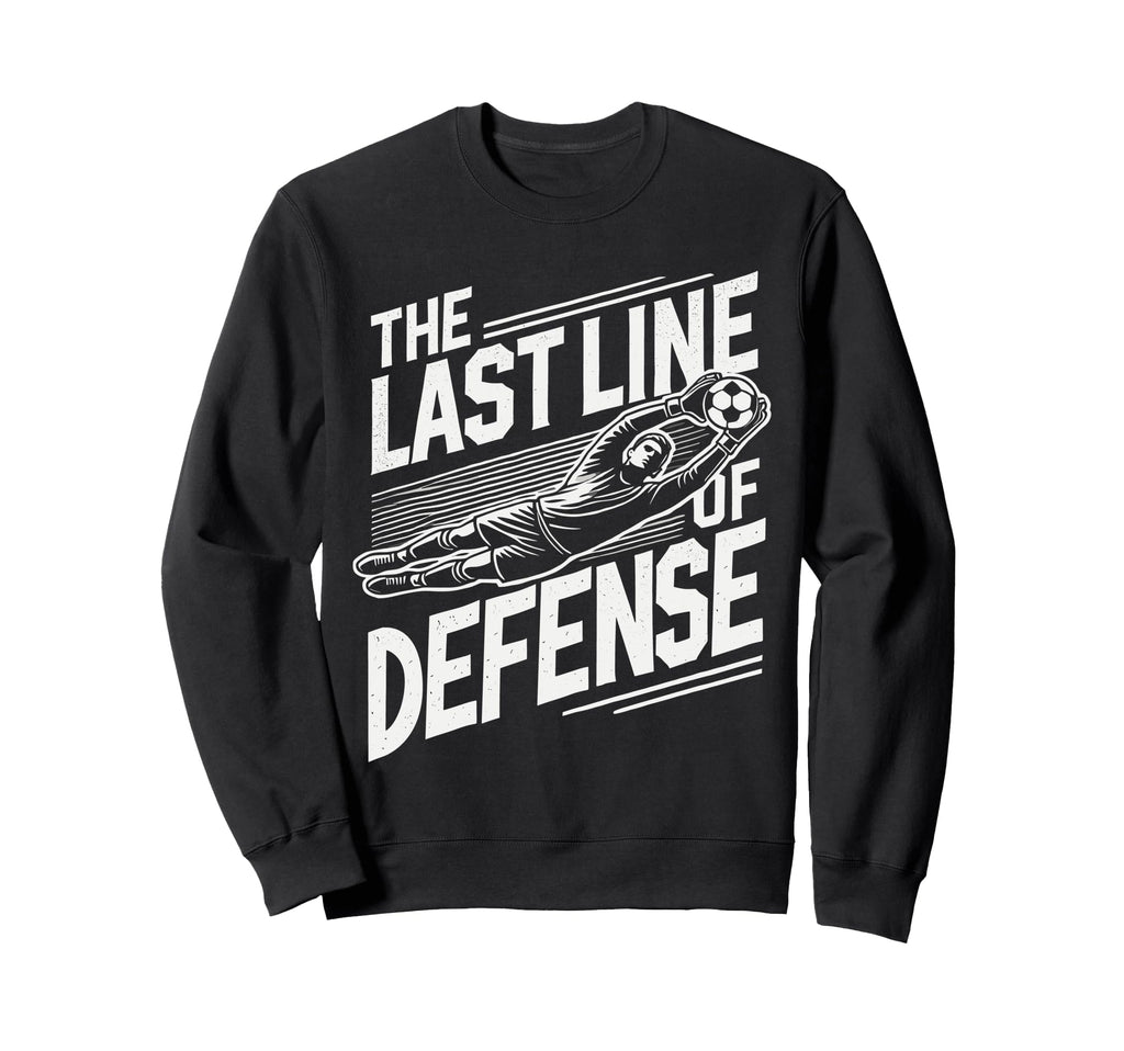 Funny Teens Soccer Goalie Art Soccer Sweatshirt - Minimalist Print Unisex - T-Shirt, Sweatshirt, Hoodie