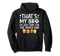 Thats My Bro Soccer Brother Soccer Hoodie - Streetwear Style Men Women - T-Shirt, Sweatshirt, Hoodie