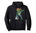 Female Zombie Halloween Soccer Lover Team Hoodie - Trendy Graphic Unisex - T-Shirt, Sweatshirt, Hoodie