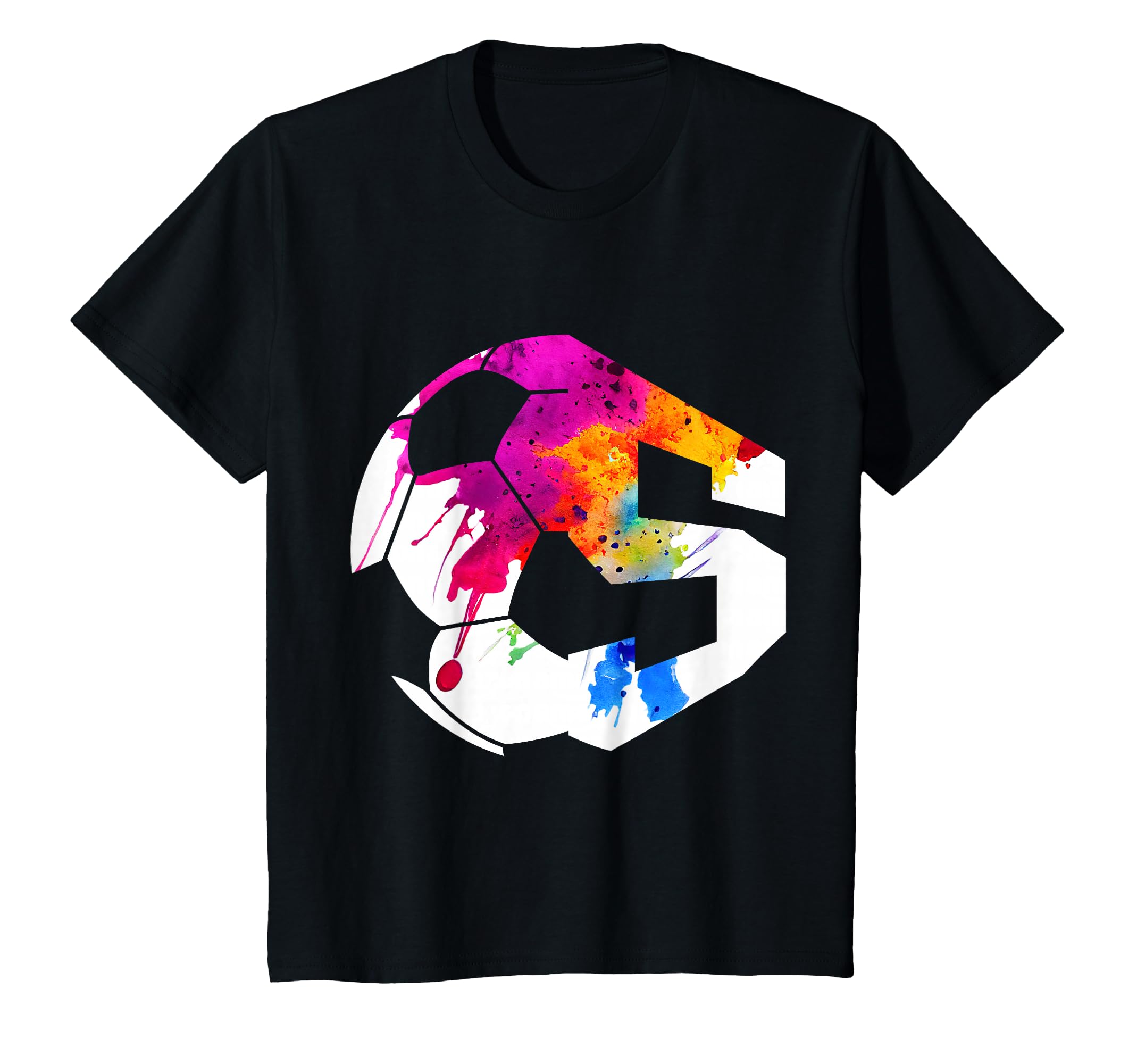 Number 5 Years Soccer 5Th Birthday T-Shirt - Aesthetic Graphic Men Women - T-Shirt, Sweatshirt, Hoodie