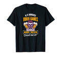 Involves Video Games And Beer Dad T-Shirt - Casual Everyday Wear Unisex - T-Shirt, Sweatshirt, Hoodie