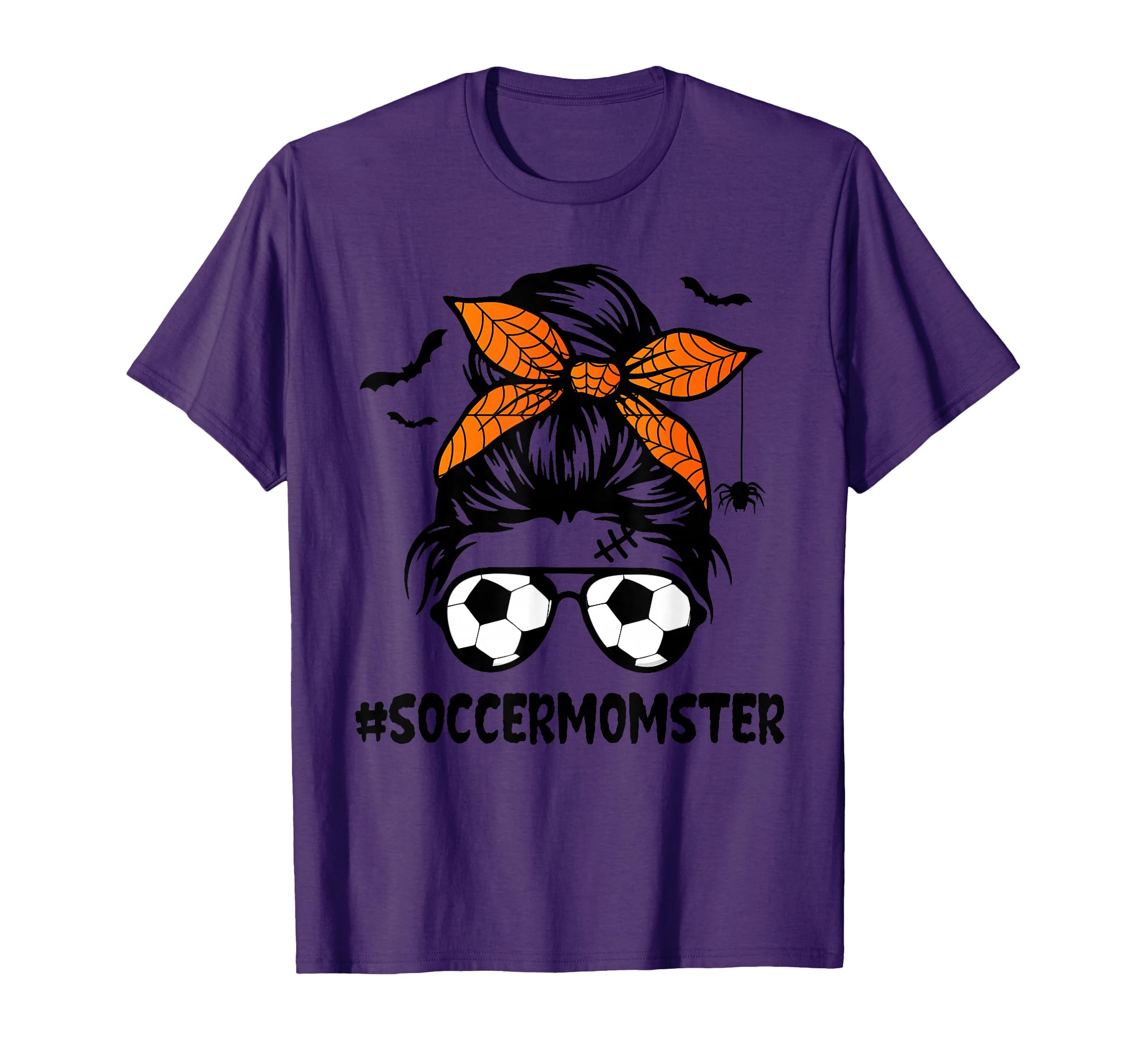 Soccer Momster Halloween Mom Messy T-Shirt - Streetwear Style for Adults - T-Shirt, Sweatshirt, Hoodie