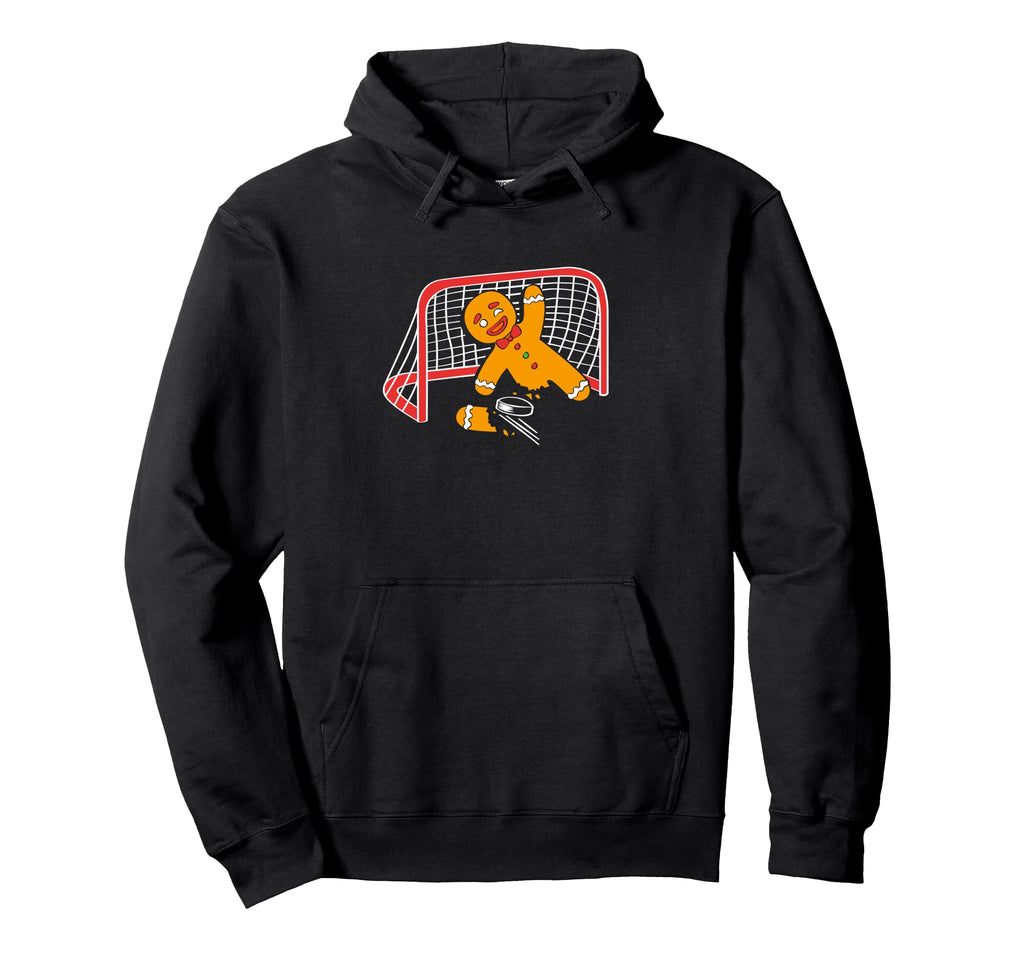 Funny Gingerbread Cookie Soccer Player Hoodie - Novelty Apparel Men Women - T-Shirt, Sweatshirt, Hoodie