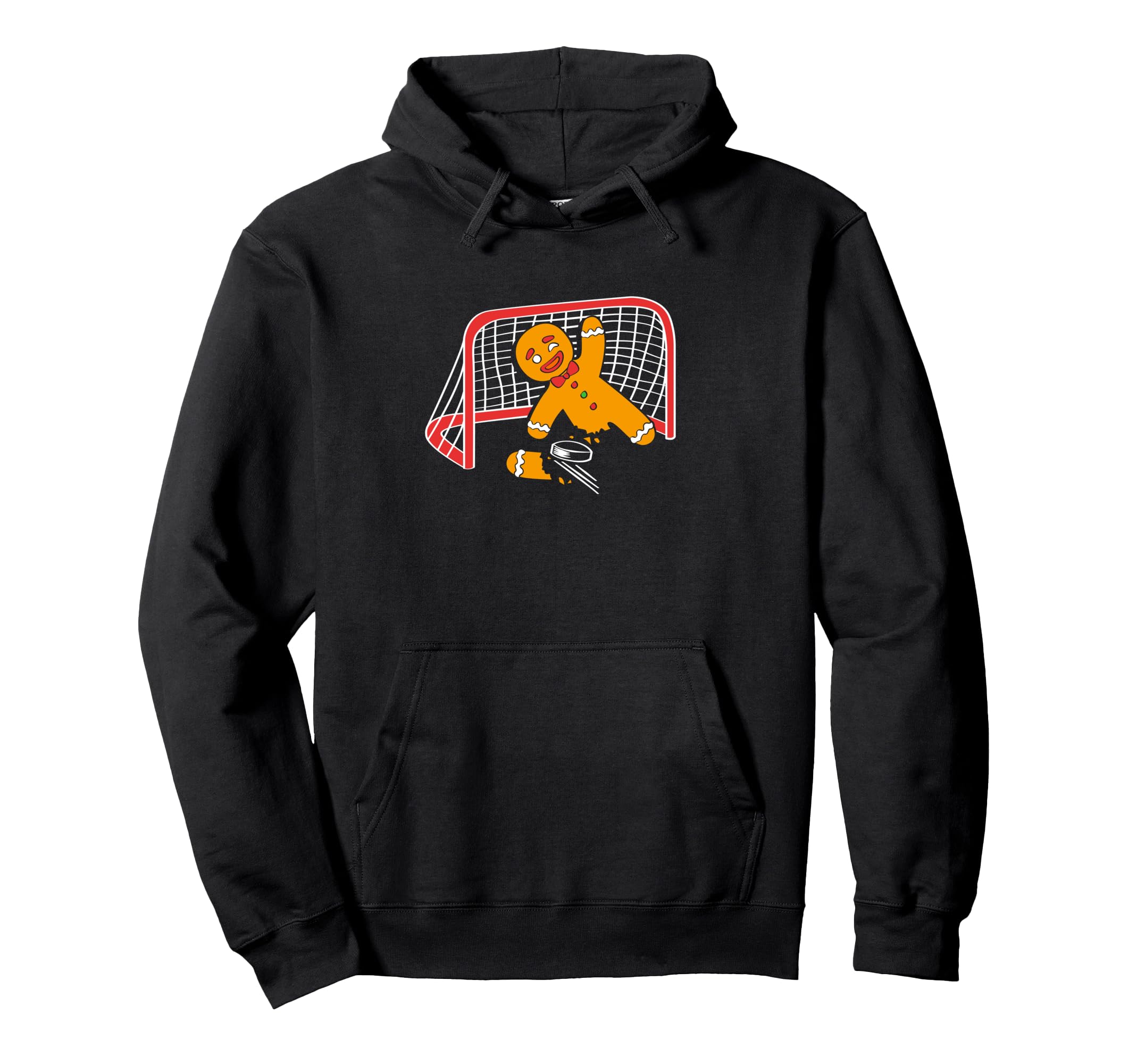 Funny Gingerbread Cookie Soccer Player Hoodie - Novelty Apparel Men Women - T-Shirt, Sweatshirt, Hoodie