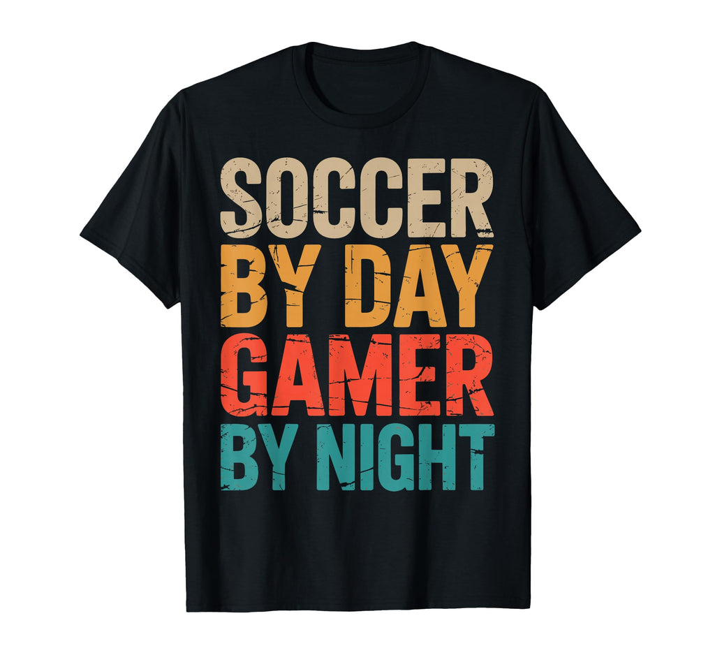 Soccer Day Gamer Night Video Game T-Shirt - Aesthetic Graphic Unisex - T-Shirt, Sweatshirt, Hoodie
