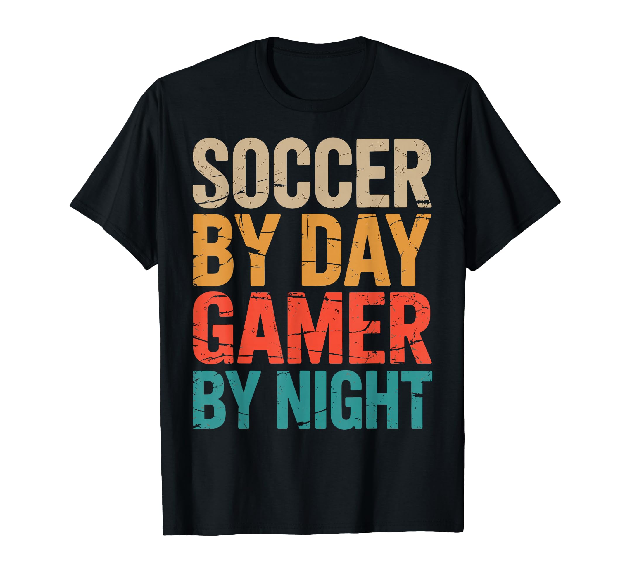 Soccer Day Gamer Night Video Game T-Shirt - Aesthetic Graphic Unisex - T-Shirt, Sweatshirt, Hoodie