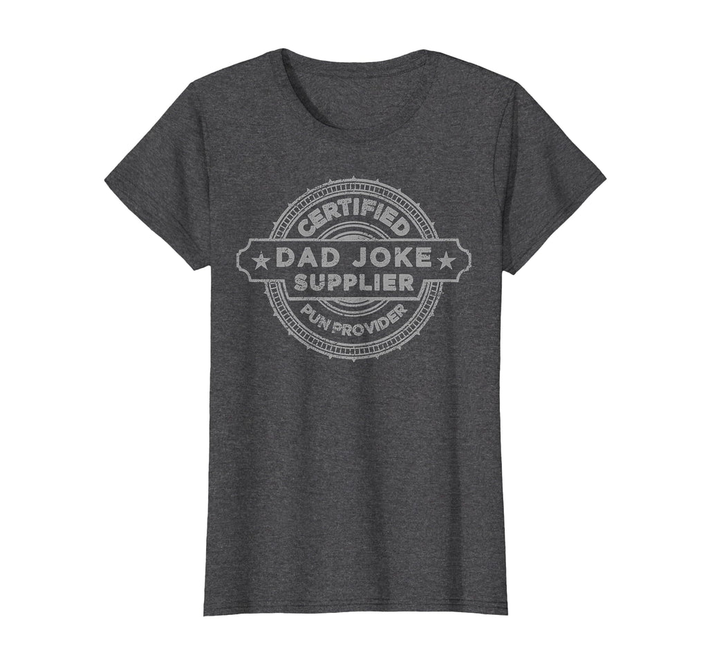 Certified Pun Provider Dad Joke Supplier T-Shirt - Graphic Print for Adults - T-Shirt, Sweatshirt, Hoodie