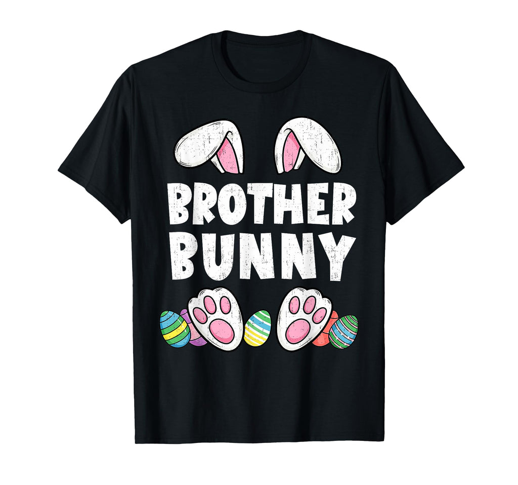 Brother Bunny Ears Easter Family T-Shirt - Unique Graphic Men Women - T-Shirt, Sweatshirt, Hoodie