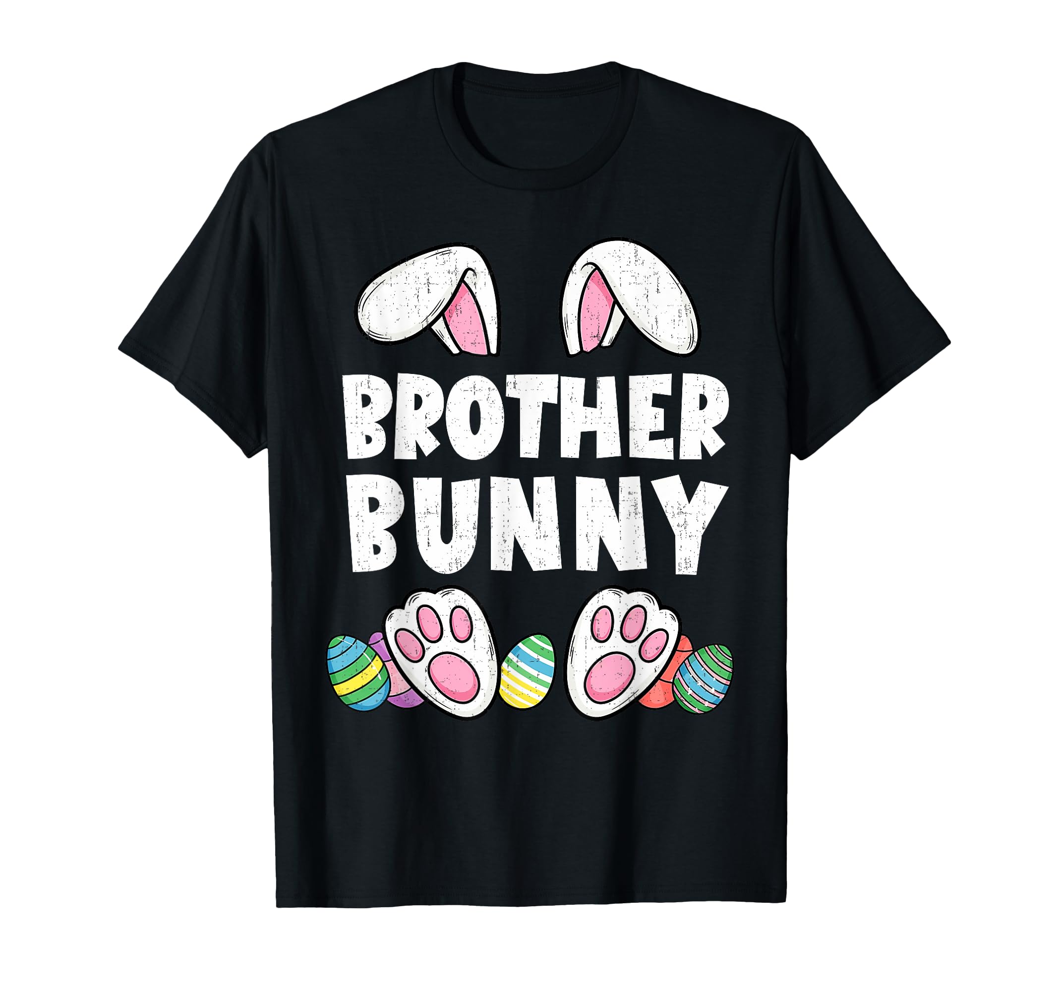 Brother Bunny Ears Easter Family T-Shirt - Unique Graphic Men Women - T-Shirt, Sweatshirt, Hoodie