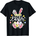 Happy Easter Bunny Leopard Egg Hunt Squad 2026 - Adult & Kids T-Shirts, Sweatshirts & Hoodies apparel design preview 1