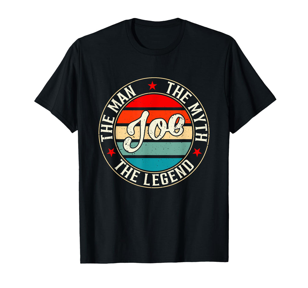 Joe Myth Legend Funny Personalized T-Shirt - Unique Graphic Unisex - T-Shirt, Sweatshirt, Hoodie