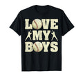 I Love My Baseball Funny Fathers T-Shirt - Casual Everyday Wear for Adults - T-Shirt, Sweatshirt, Hoodie