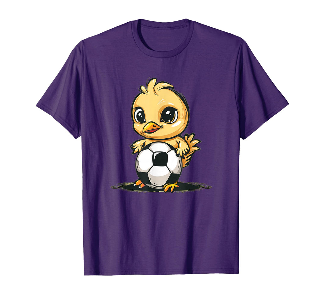 Happy Soccer Chick Costume T-Shirt - Casual Everyday Wear for Adults - T-Shirt, Sweatshirt, Hoodie