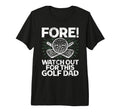 Golf Dad Tri Blend T-Shirt - Fun Novelty Design Unisex - T-Shirt, Sweatshirt, Hoodie