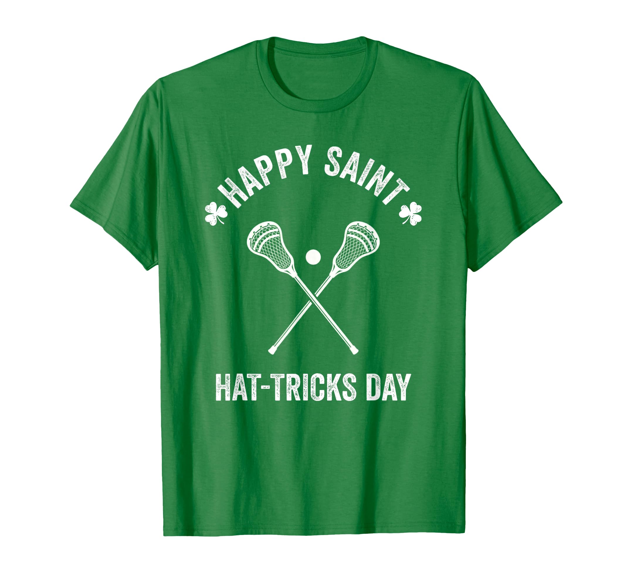 Lacrosse St Patricks Day Shamrock T-Shirt - Trendy Graphic for Adults - T-Shirt, Sweatshirt, Hoodie