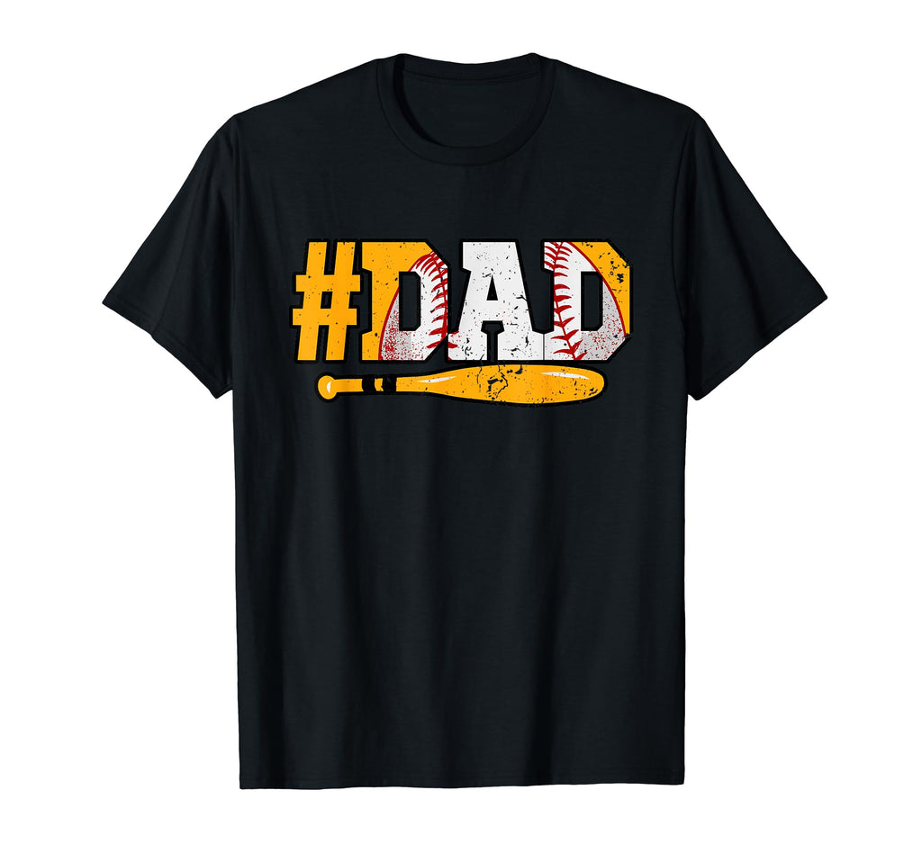 Dad Baseball Player Fathers Day T-Shirt - Trendy Graphic Unisex - T-Shirt, Sweatshirt, Hoodie