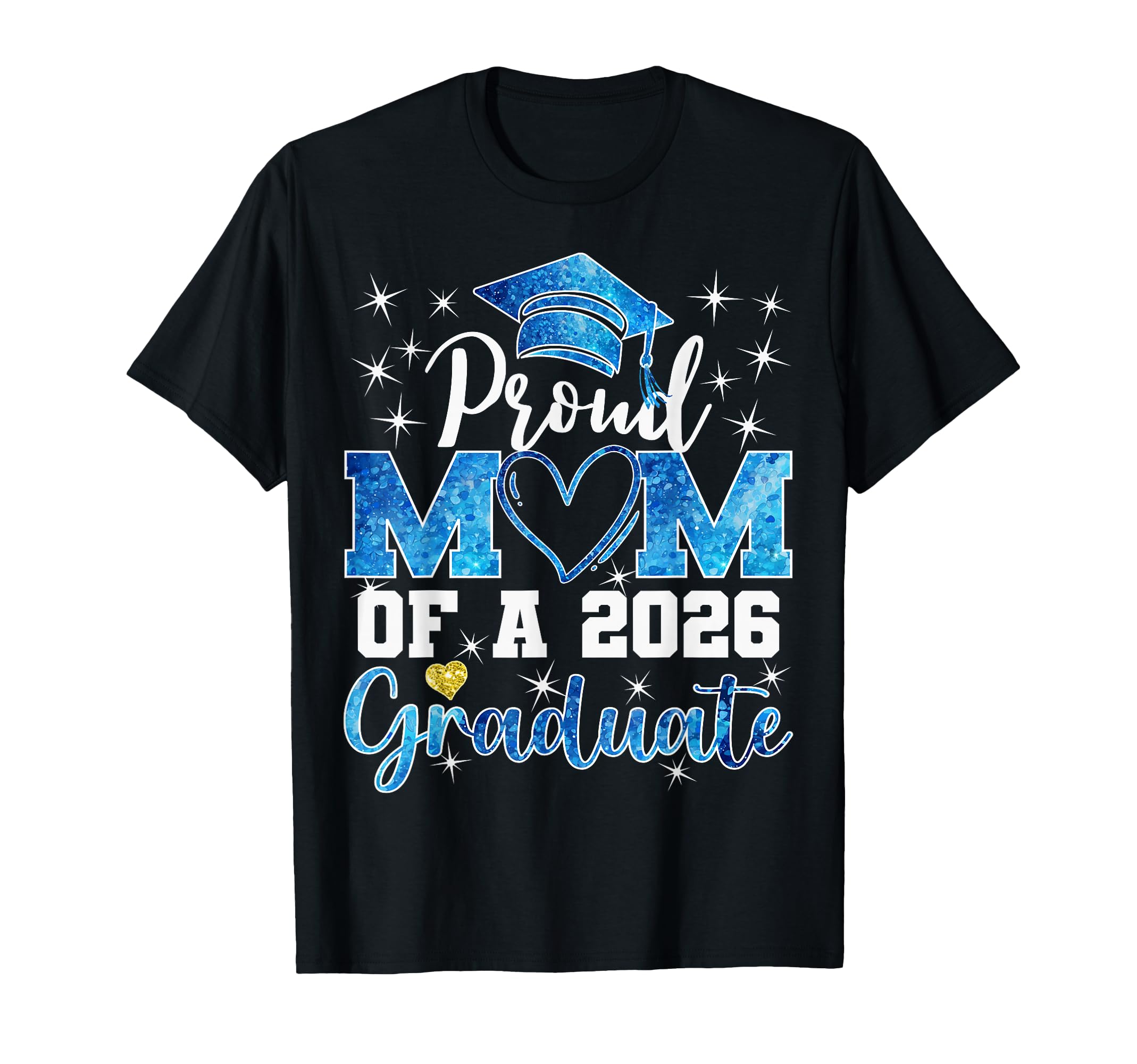 Super Proud Mom 2026 Graduate Senior T-Shirt - Graphic Print for Adults - T-Shirt, Sweatshirt, Hoodie
